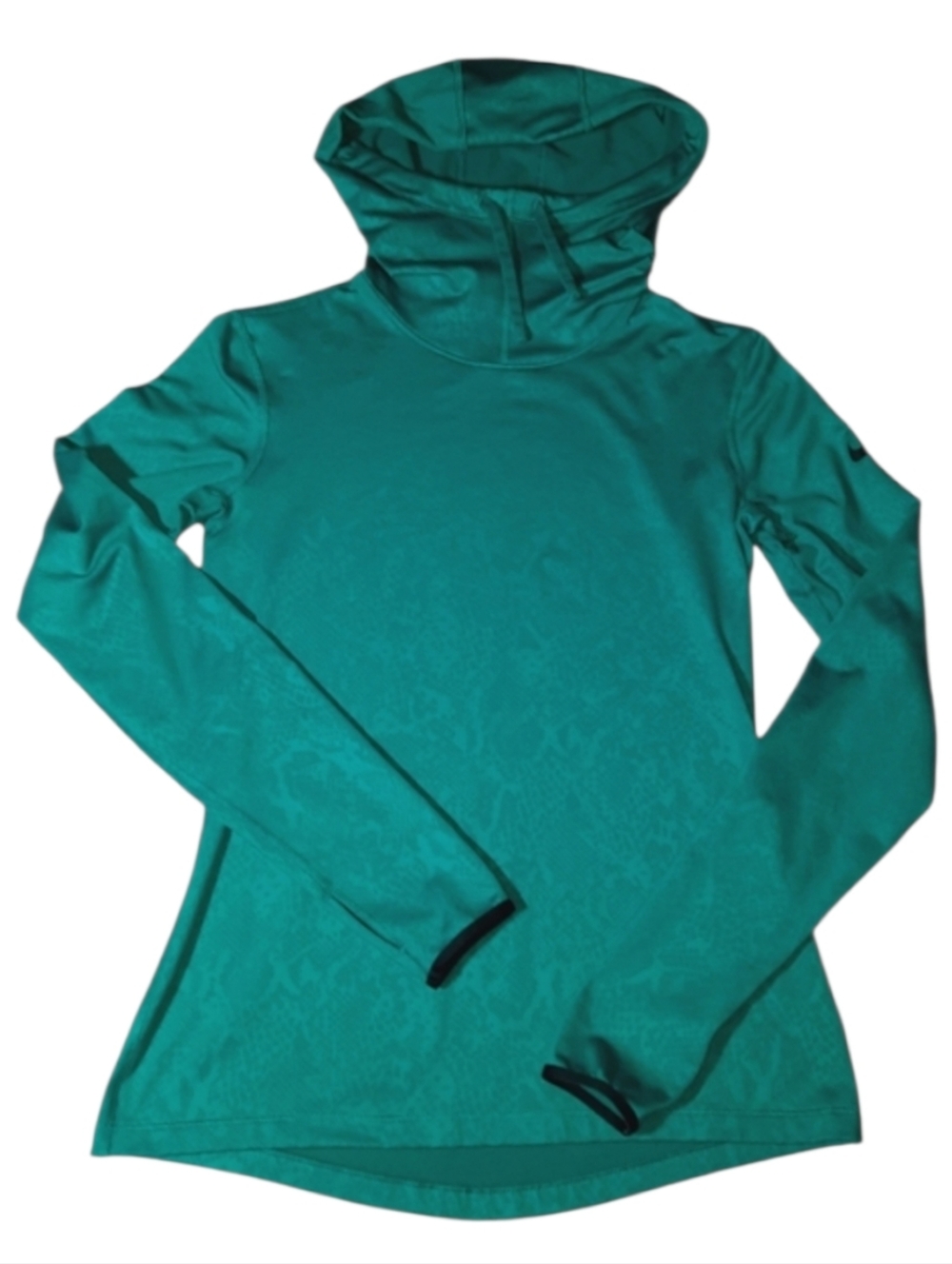 Nike Pro Dri-Fit Warm Vixen Hoodie Teal SZ M